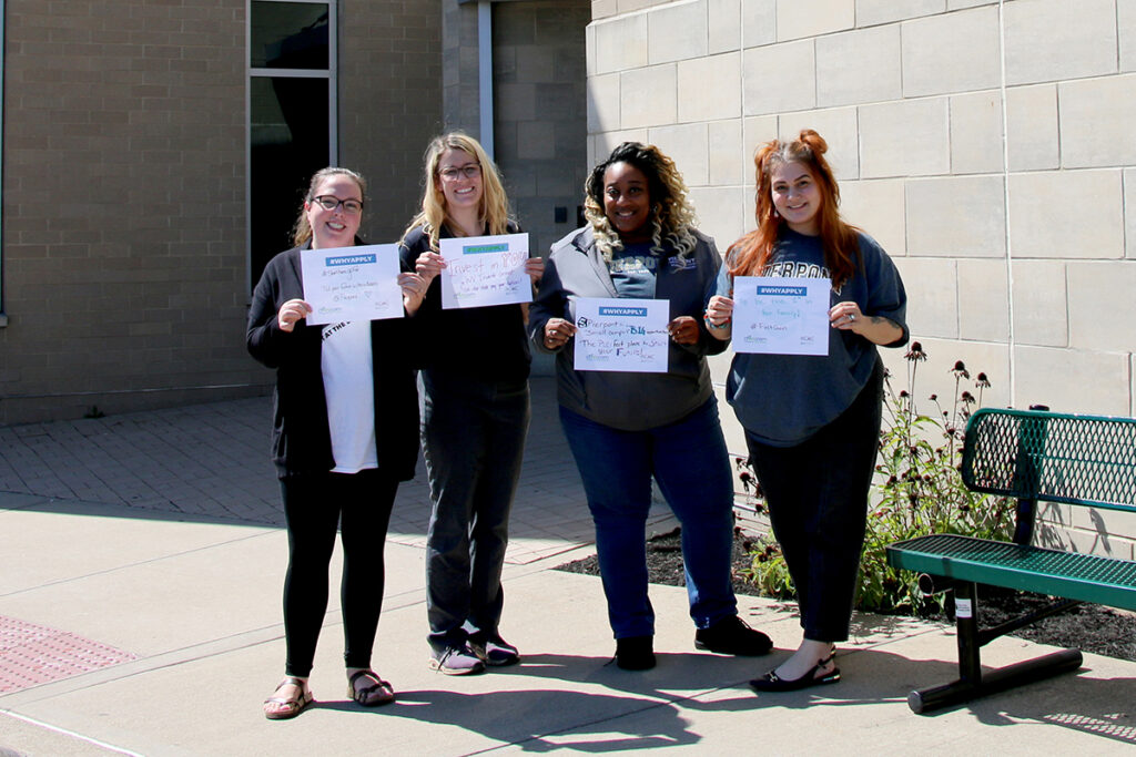 Pierpont staff share their why for students applying to Pierpont.