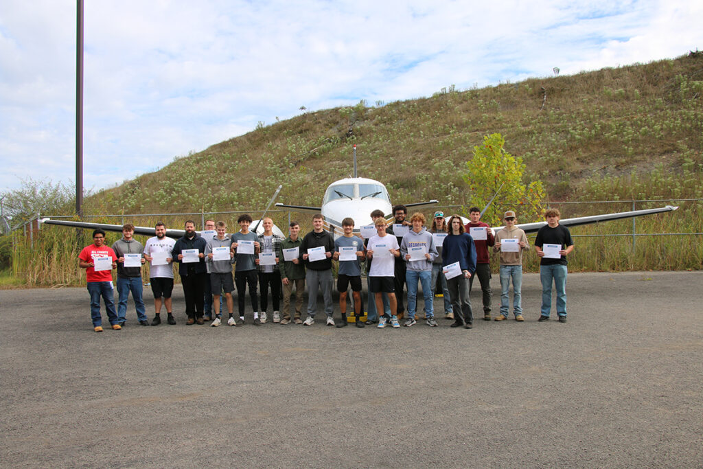 Aviation Maintenance Technology students and instructor share their why.