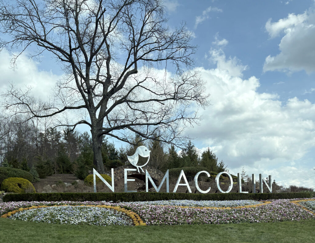 The entrance to Nemacolin, the luxury resort in southwestern Pennsylvania, which hosted the 3rd Annual WVU Culinary Competition bringing together collegiate culinary students from across West Virginia.