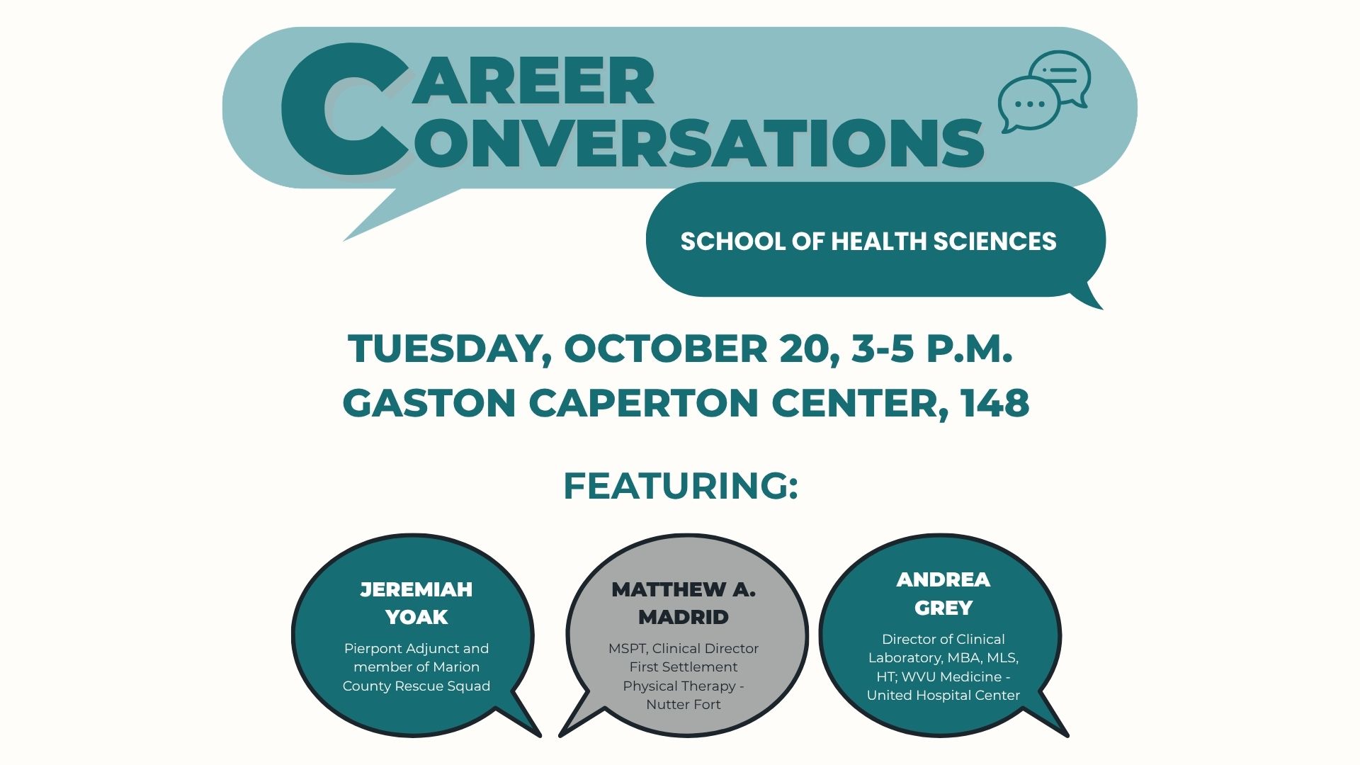 Career Conversations October 20